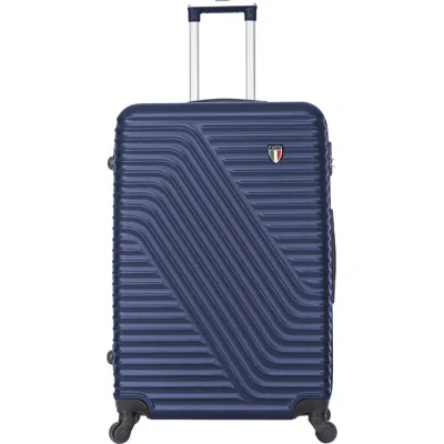 Tucci Travola Hardshell 3-piece Spinner Luggage Set In Blue