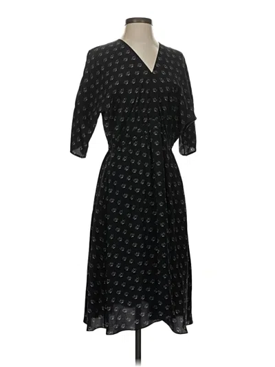 Pre-owned Tucker Casual Dress In Black