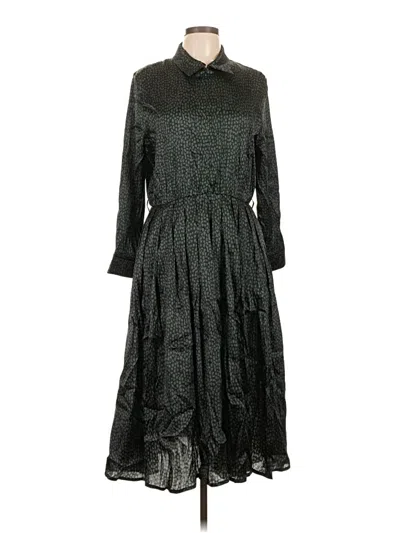 Pre-owned Tucker Casual Dress In Black