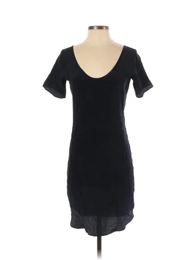 Pre-owned Tucker Casual Dress In Black