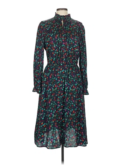 Pre-owned Tucker Casual Dress In Blue