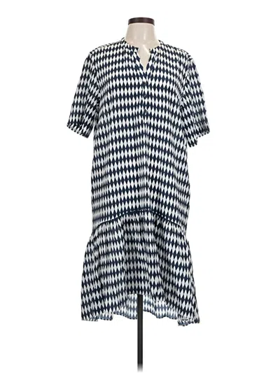Pre-owned Tucker Casual Dress In Blue