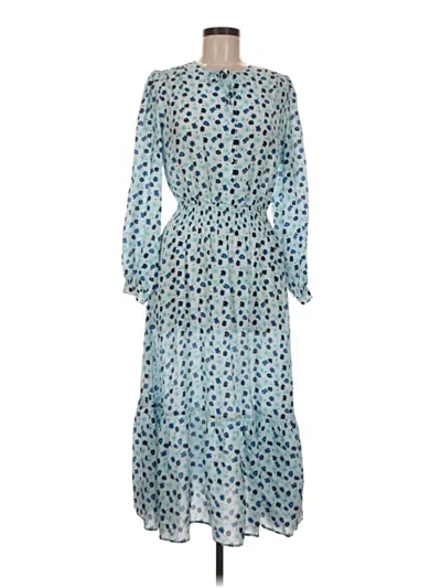 Pre-owned Tucker Casual Dress In Blue