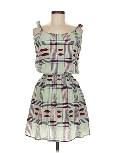 Pre-owned Tucker Casual Dress In Purple