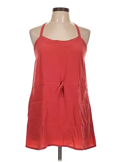 Pre-owned Tucker Casual Dress In Red
