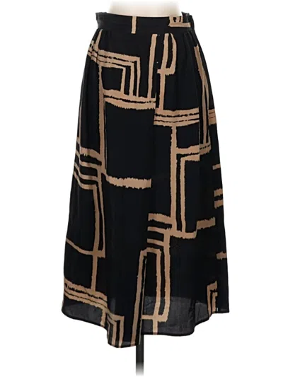 Pre-owned Tucker Casual Skirt In Black