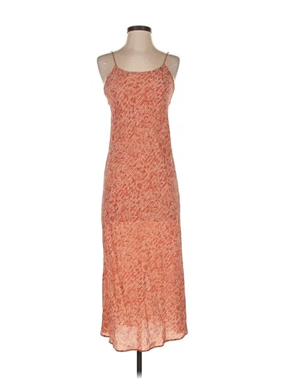 Pre-owned Tucker Cocktail Dress In Orange