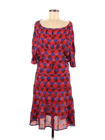 Pre-owned Tucker Cocktail Dress In Red