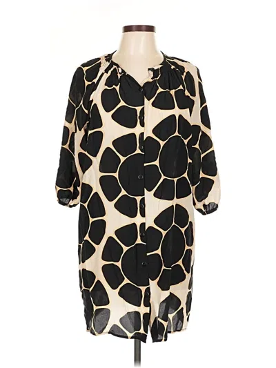 Pre-owned Tucker Kimono In Black