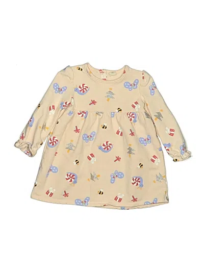 Pre-owned Tucker + Tate Kids' 3/4 Sleeve Blouse In Brown