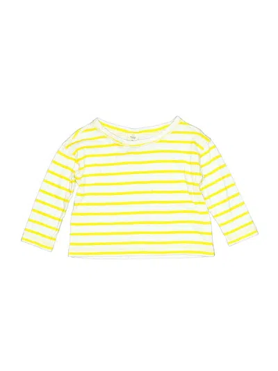 Pre-owned Tucker + Tate Babies' 3/4 Sleeve T-shirt In Yellow