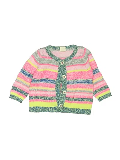 Pre-owned Tucker + Tate Babies' Cardigan Sweater In Pink