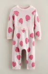 Tucker + Tate Cotton Sweater Romper In Pink