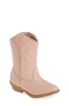 Tucker + Tate Kids'  Cowboy Boot In Pink Blush