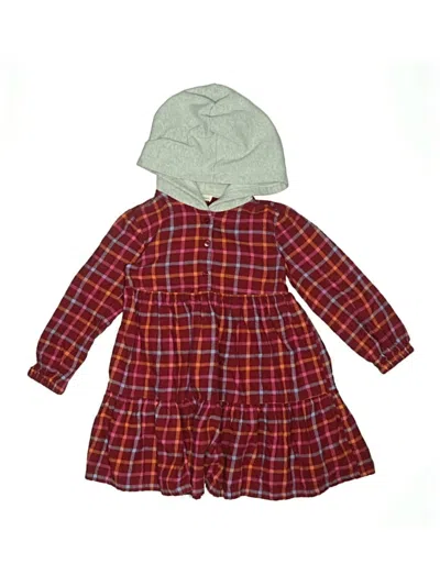 Pre-owned Tucker + Tate Kids' Dress In Burgundy