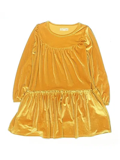 Pre-owned Tucker + Tate Kids' Dress In Yellow