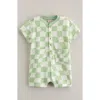 Tucker + Tate Babies'  Front Pocket Romper In Multi