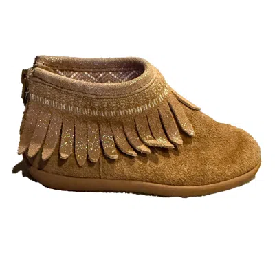 Pre-owned Tucker + Tate Kids' Girls Tan Boots In Beige
