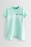 Tucker + Tate Graphic Romper In Green
