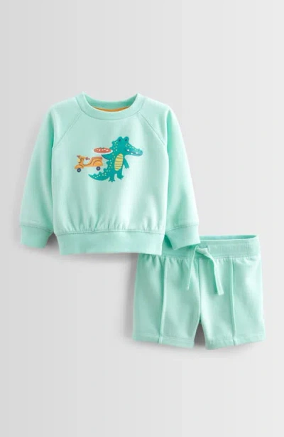 Tucker + Tate Kids'  Graphic Sweatshirt & Pintuck Shorts