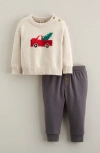Tucker + Tate Babies'  Jacquard Sweater & Pants Set In Multi