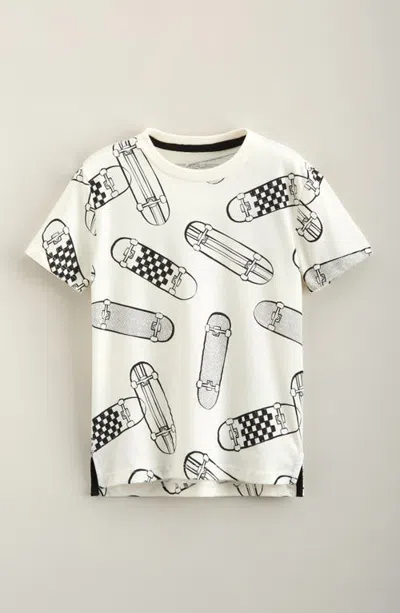 Tucker + Tate Kids' Allover Print T-shirt In White