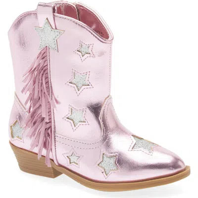 Tucker + Tate Babies'  Kids' Celeste Western Boot In Pink