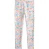 Tucker + Tate Kids' Core Leggings In White- Multi Garden Friends