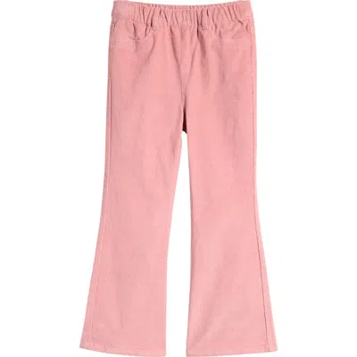 Tucker + Tate Kids' Cotton Corduroy Bootcut Pants In Pink Beauty