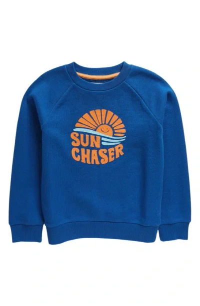 Tucker + Tate Kids' Cotton Graphic Sweatshirt In Blue Memory Sun Chaser
