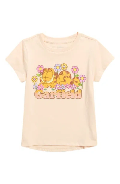 Tucker + Tate Kids' Cotton Graphic T-shirt In Beige Bisque Garfield