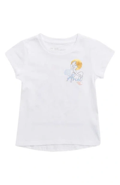 Tucker + Tate Kids' Cotton Graphic T-shirt In White- Multi Little Mermaid