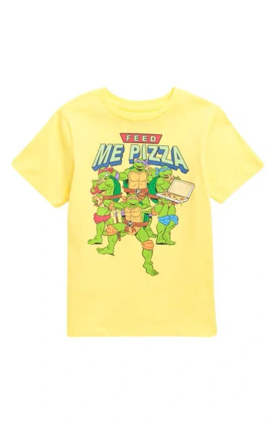 Tucker + Tate Kids' Cotton Graphic T-shirt In Yellow Tmnt