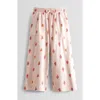 Tucker + Tate Kids' Cotton Wide Leg Pants In Pink Balm Gelato