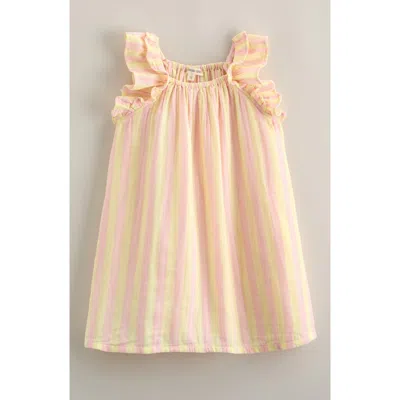 Tucker + Tate Kids' Double Ruffle Dress In Neutral