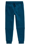 Tucker + Tate Kids' Drawstring Cotton Blend Joggers In Blue Sailor