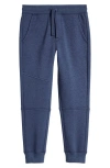 Tucker + Tate Kids' Drawstring Cotton Blend Joggers In Navy Denim