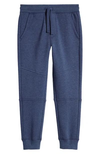 Tucker + Tate Kids' Drawstring Cotton Blend Joggers In Navy Denim Heather