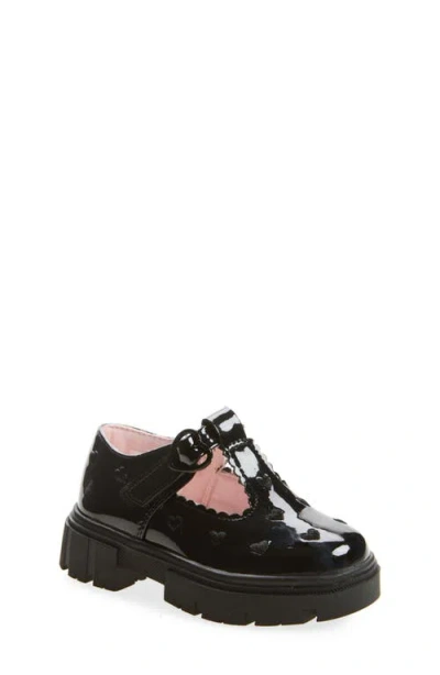 Tucker + Tate Babies'  Kids' Estella Heart T-strap Flat In Black