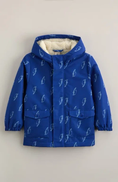 Tucker + Tate Kids' Fleece Lined Hooded Jacket In Blue