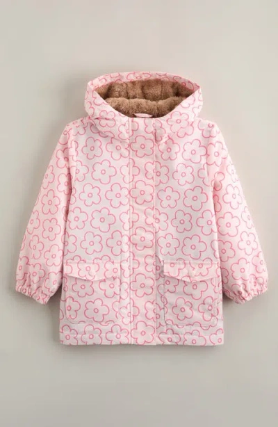 Tucker + Tate Kids' Fleece Lined Hooded Jacket In Pink