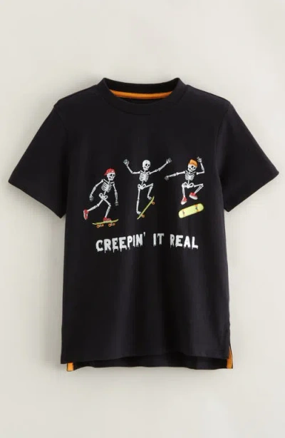 Tucker + Tate Kids' Graphic T-shirt In Black