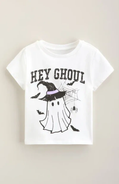 Tucker + Tate Kids' Graphic Tee In White