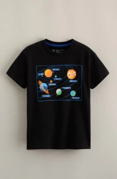 Tucker + Tate Kids' Graphic T-shirt In Black