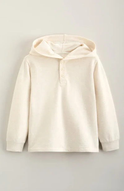 Tucker + Tate Kids' Hooded Cotton Pullover In Neutral