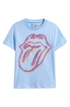 Tucker + Tate Kids' Kiss Graphic T-shirt In Blue Falls Rolling Stones