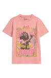 Tucker + Tate Kids' Kiss Graphic T-shirt In Pink Beauty Bob Marley