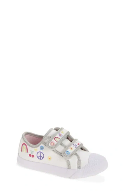 Tucker + Tate Kids' Mabel Embroidered Sneaker In White