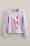 Tucker + Tate Kids' Milk Shake Long Sleeve Graphic T-shirt In Purple