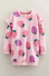 Tucker + Tate Kids' Print Cotton Sweatshirt Dress In Pink